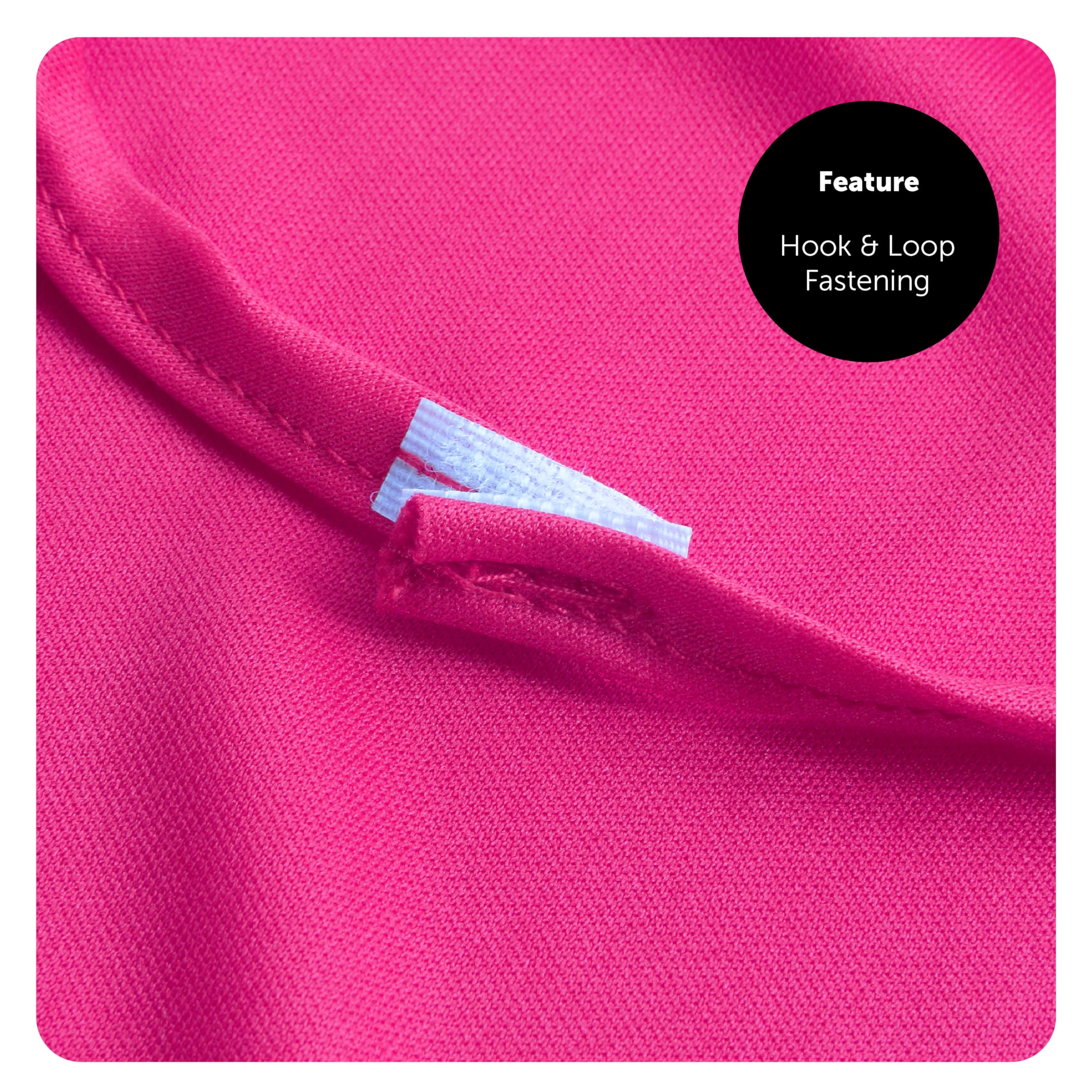 Childs Pink Superhero Cape, Fancy Dress Costume Accesssory, Perfect for for St Patricks Day Comic Book Characters - Image 3