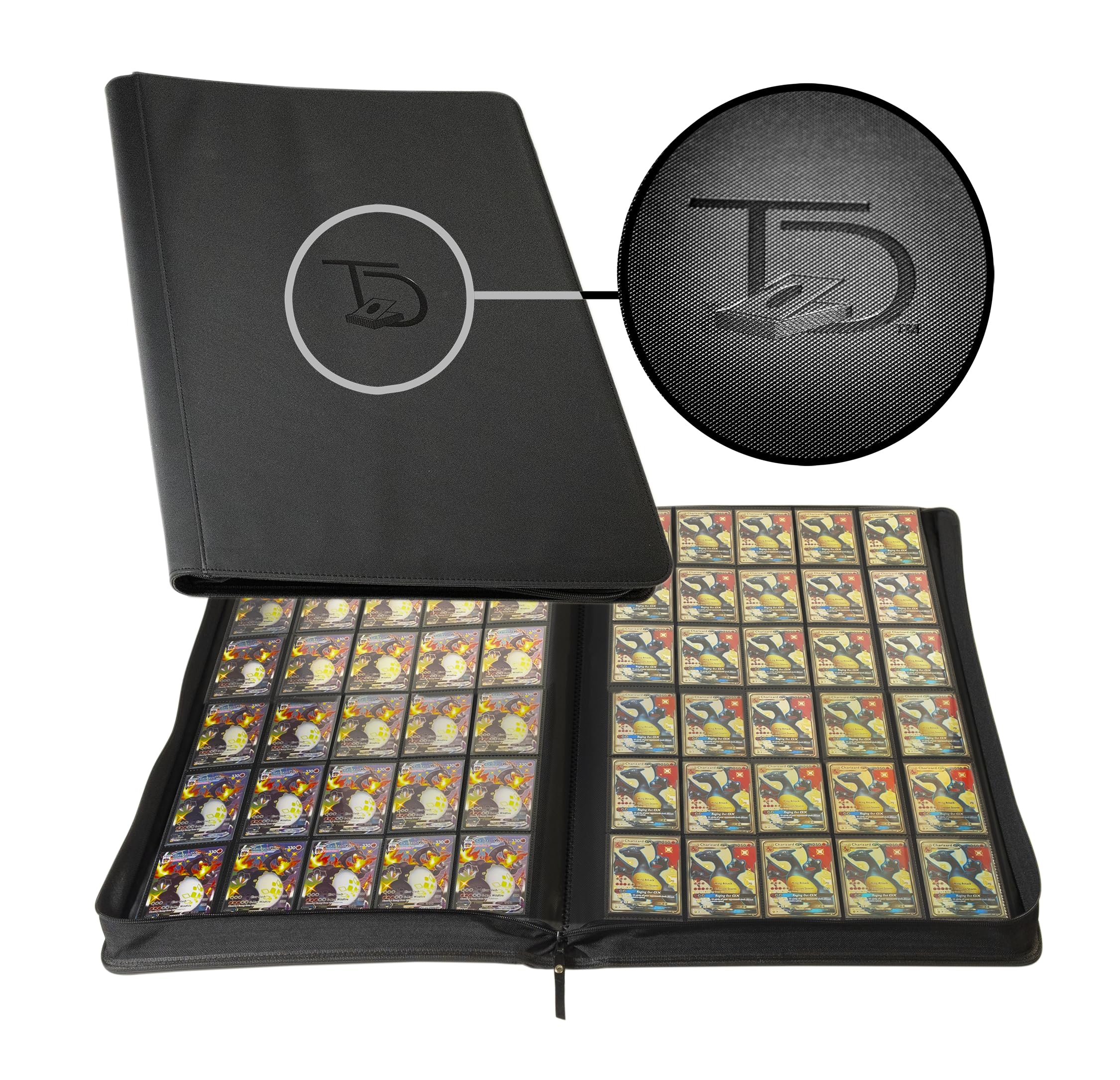 Amazon.com: TopDeck 2000 Card Binder - TCG ARCHIVE - 30 Pocket Card Binder - Ringless Binder Compatible with Pokemon Cards, Yu-Gi-Oh, Magic the Gathering, and More - Side Load Sleeves - Cards Amazon.com: TopDeck 2000 Card Binder - TCG ARCHIVE - 30 Pocket Card Binder - Ringless Binder Compatible with Pokemon Cards, Yu-Gi-Oh, Magic the Gathering, and More - Side Load Sleeves - Cards