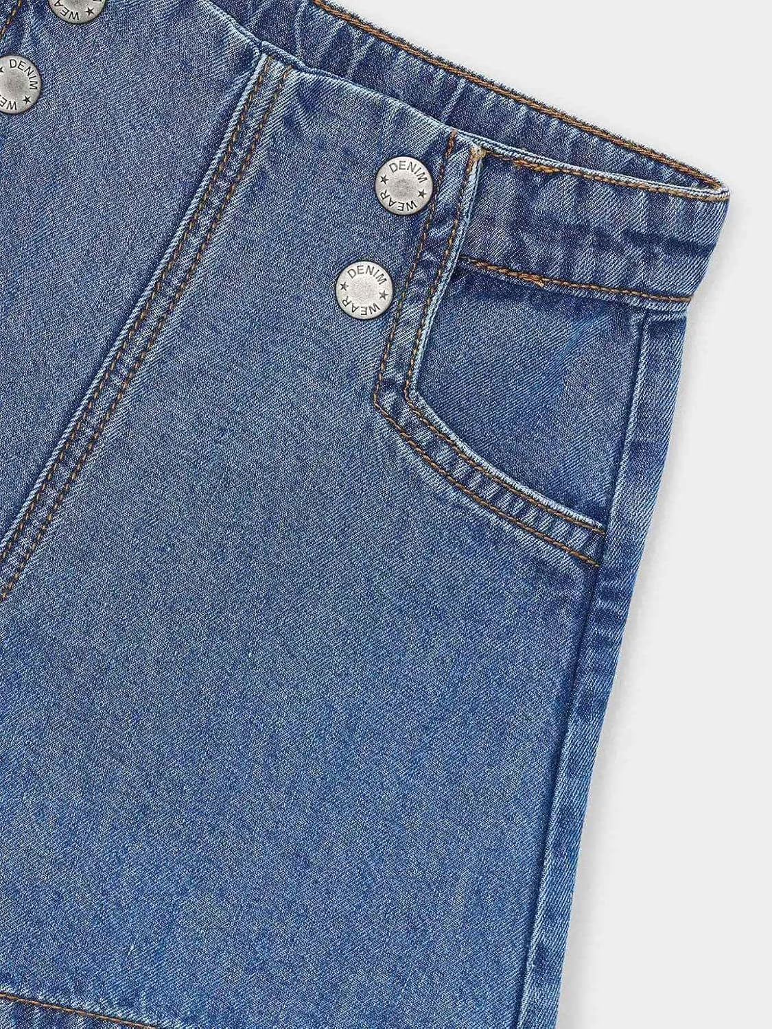 Mayoral Denim Bermuda for Girls Dark