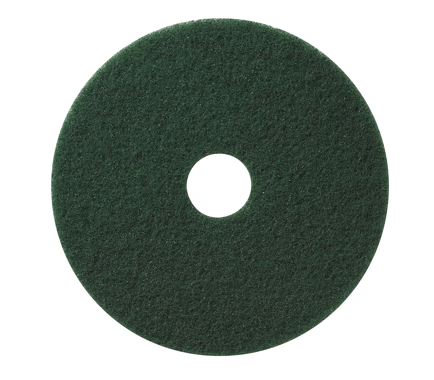 16" Green Floor Scrubber Pads Buffing and Cleaning 5 Pads Per Case