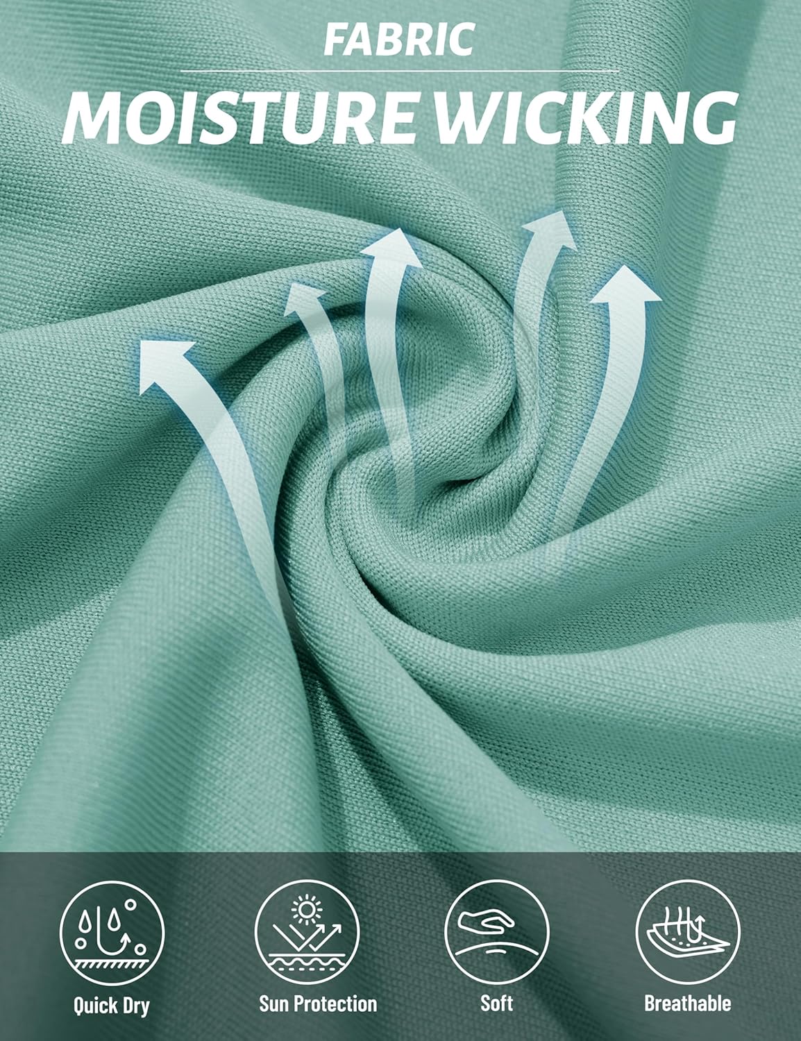 TACVASEN Women's Short Sleeve Workout Shirts UPF 50+ Sun Protection Quick Dry Athletic Tops for Running Gym Tee - Image 6