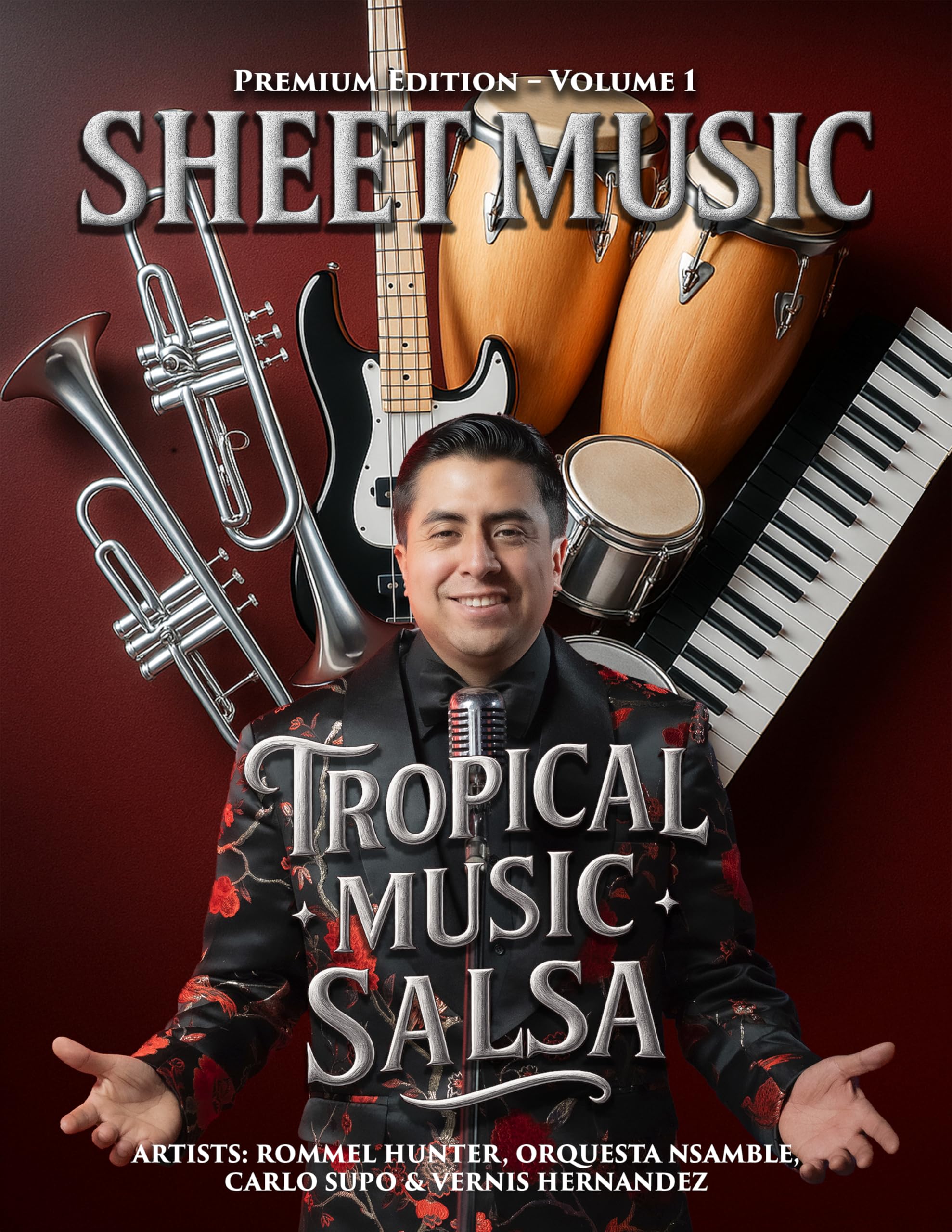 Partition Salsa Tropical Music recueil Vernis Hernandez anglais