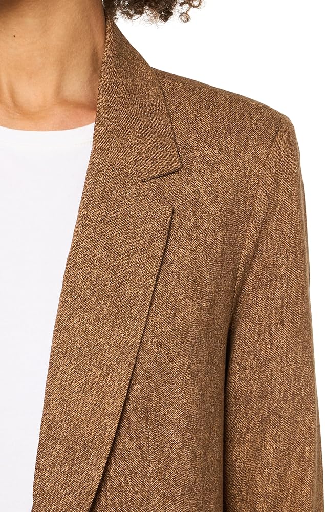 BCBGeneration Women's Long Sleeve V Neck Boyfriend Blazer Jacket