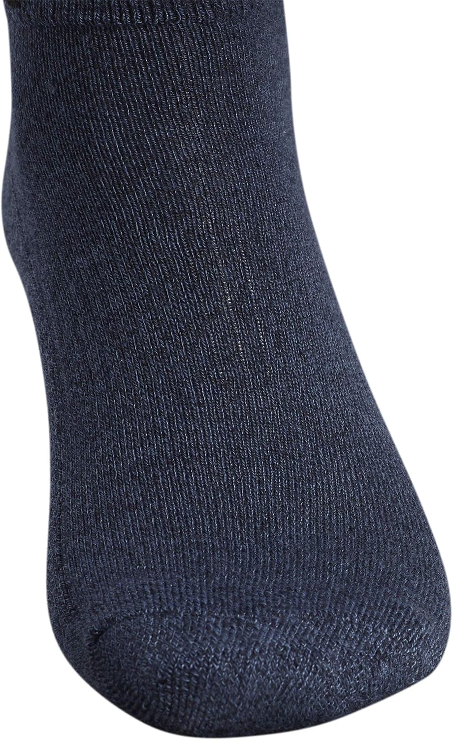 adidas Men's Athletic Cushioned Low Cut Socks with Arch Compression for a Secure Fit (6-Pair) Large Legend Ink Blue/Tech Ink Blue/Light Onix Grey