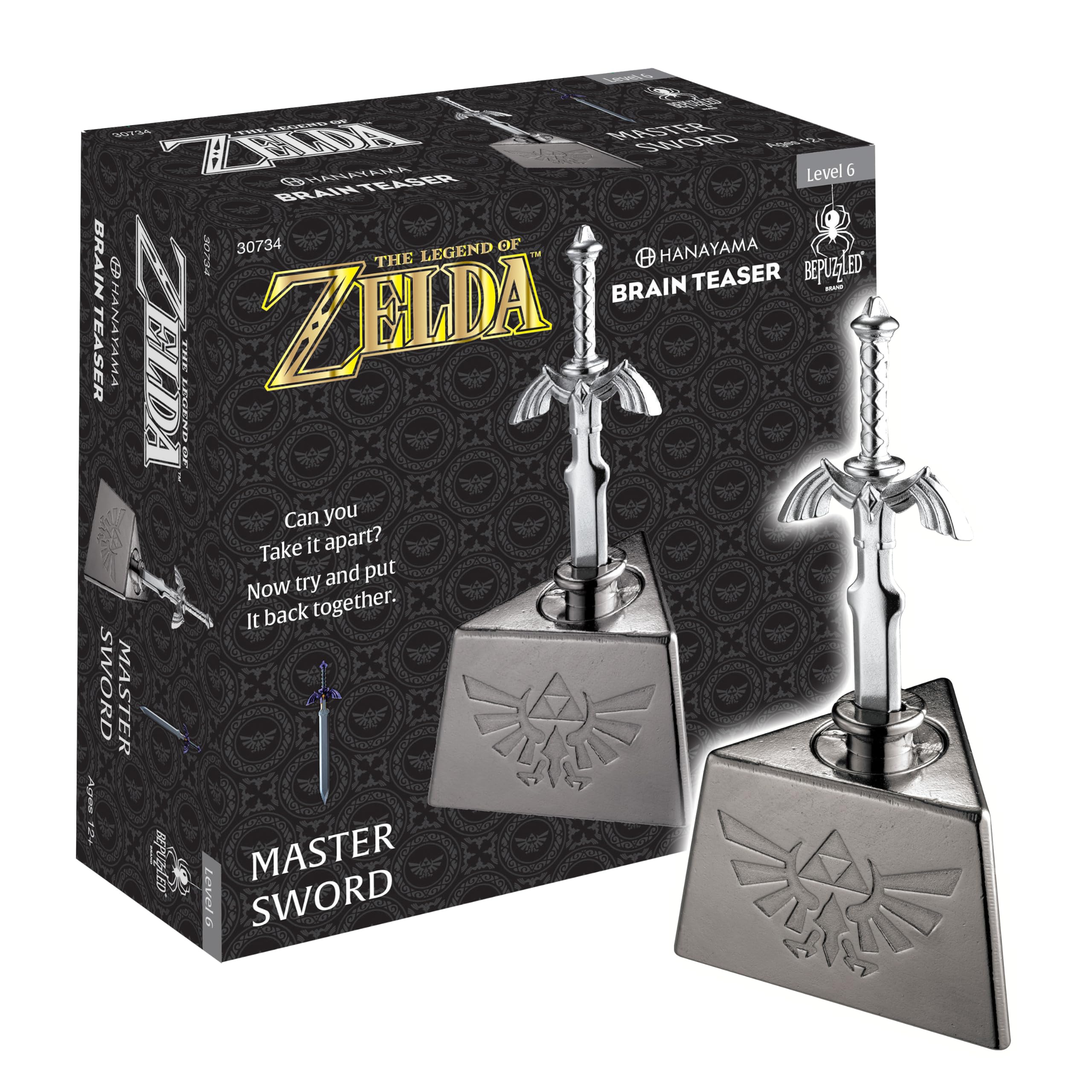 Amazon.com: Legend of Zelda Master Sword Hanayama Metal Brain