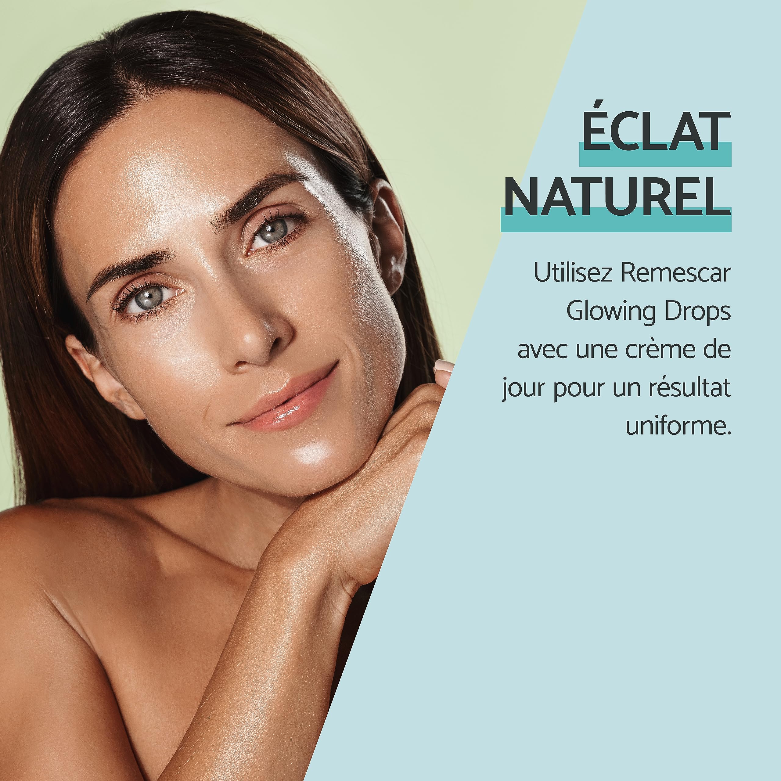 Remescar Glowing Drops 30ml – Gouttes Autobronzantes Visage & Corps – Bronzage Progressif & Éclat Naturel – À Mélanger à Votre Crème Hydratante