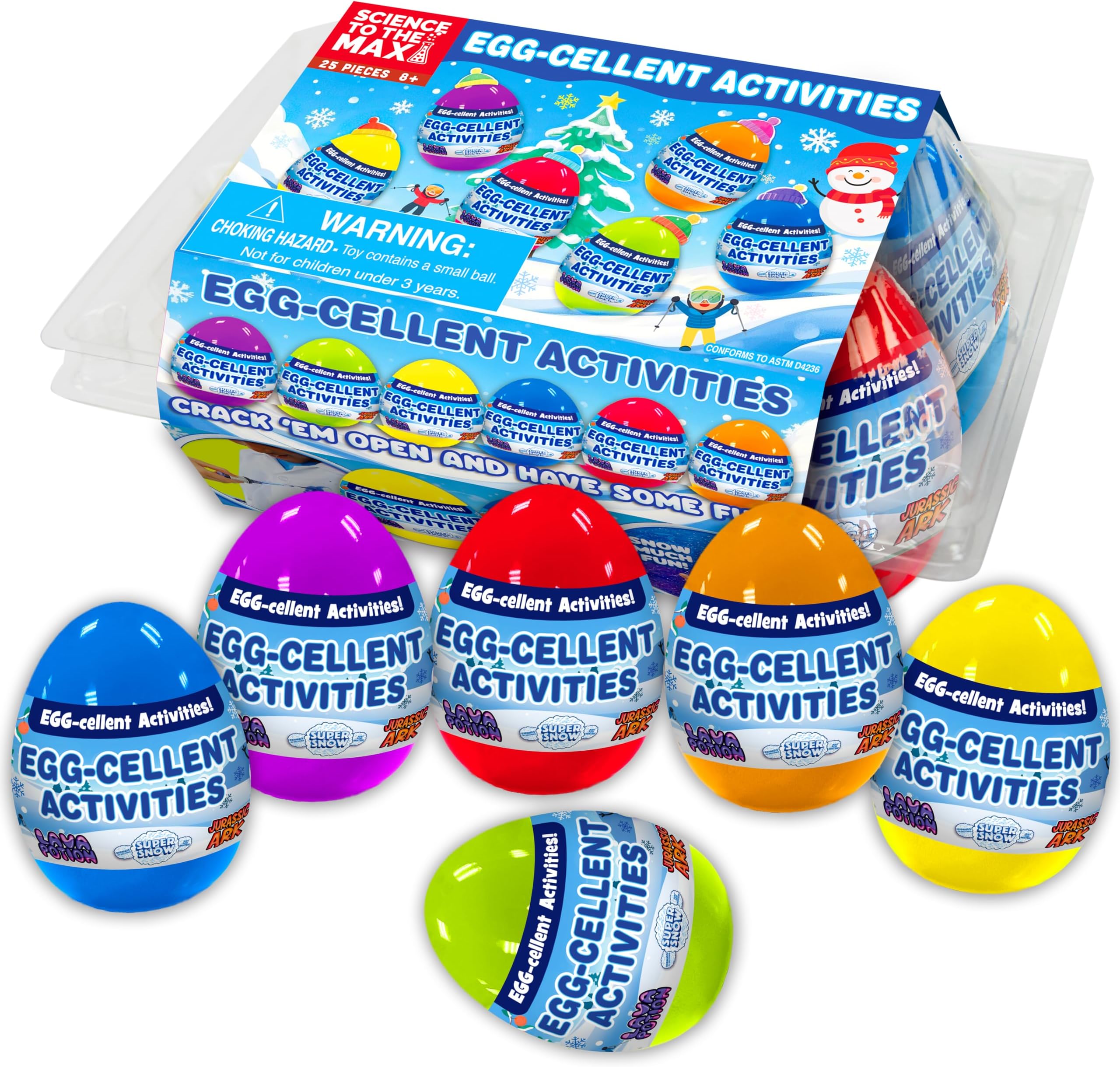 Be Amazing! Toys Winter Egg-Cellent Activities - Egg STEM Toys for Kids