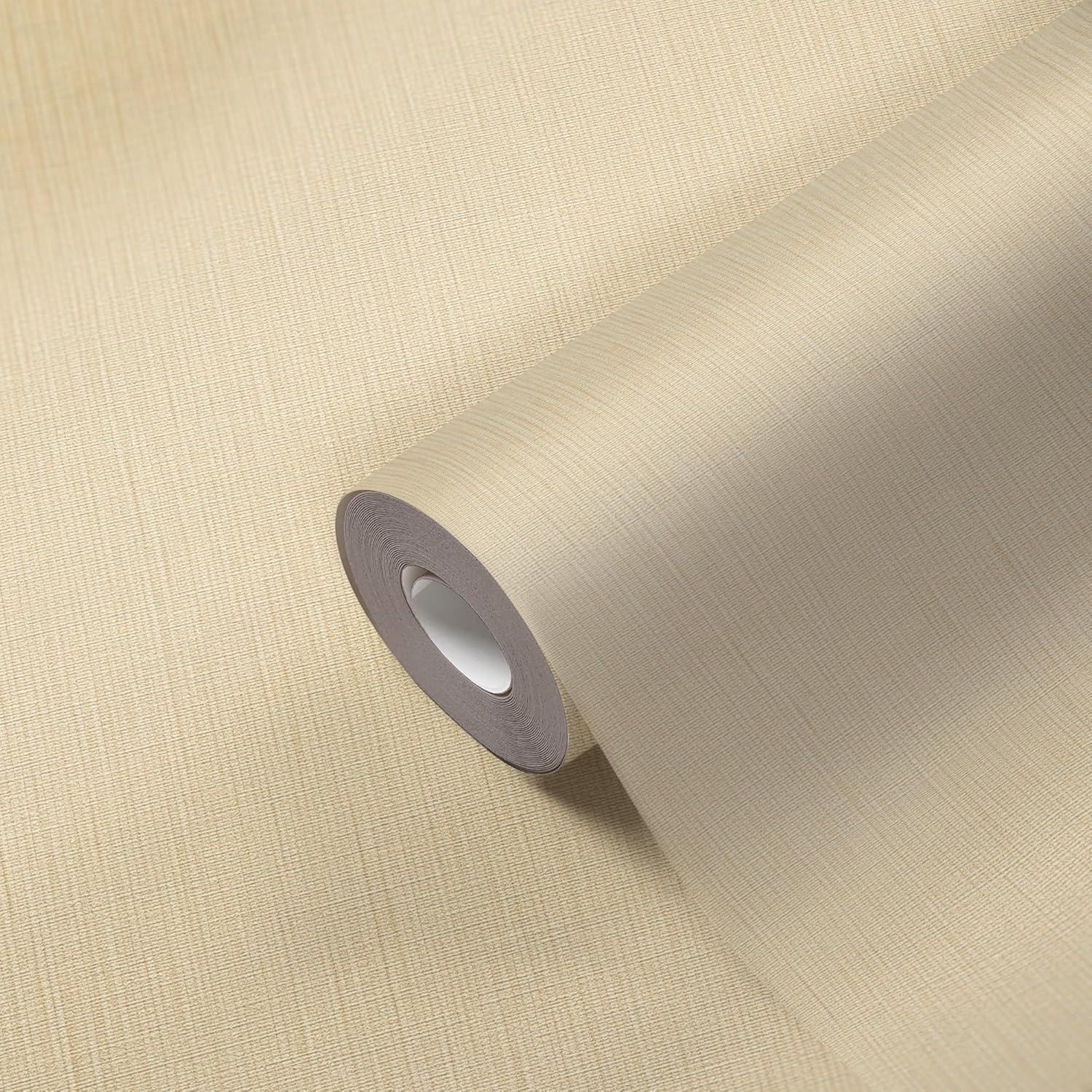 Livingwalls Non-Woven Wallpaper in Beige, Yellow, Gold - High-Quality Non-Woven Wallpaper Plain 399871 - Wall Wallpaper for Various Rooms - Made in Germany