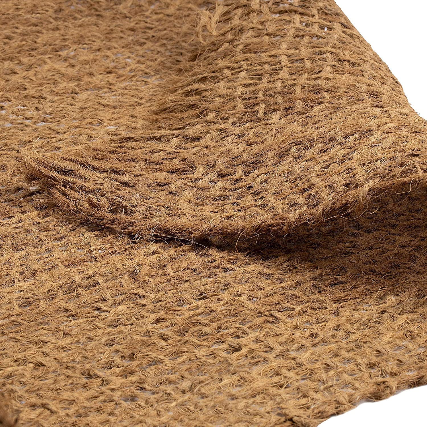 Floordirekt Esterilla de terraplén de 700 g/m², 15 m, protección contra la erosión para jardinería, red de terraplén, protección para pendientes, fibras naturales de coco, resistente a la intemperie