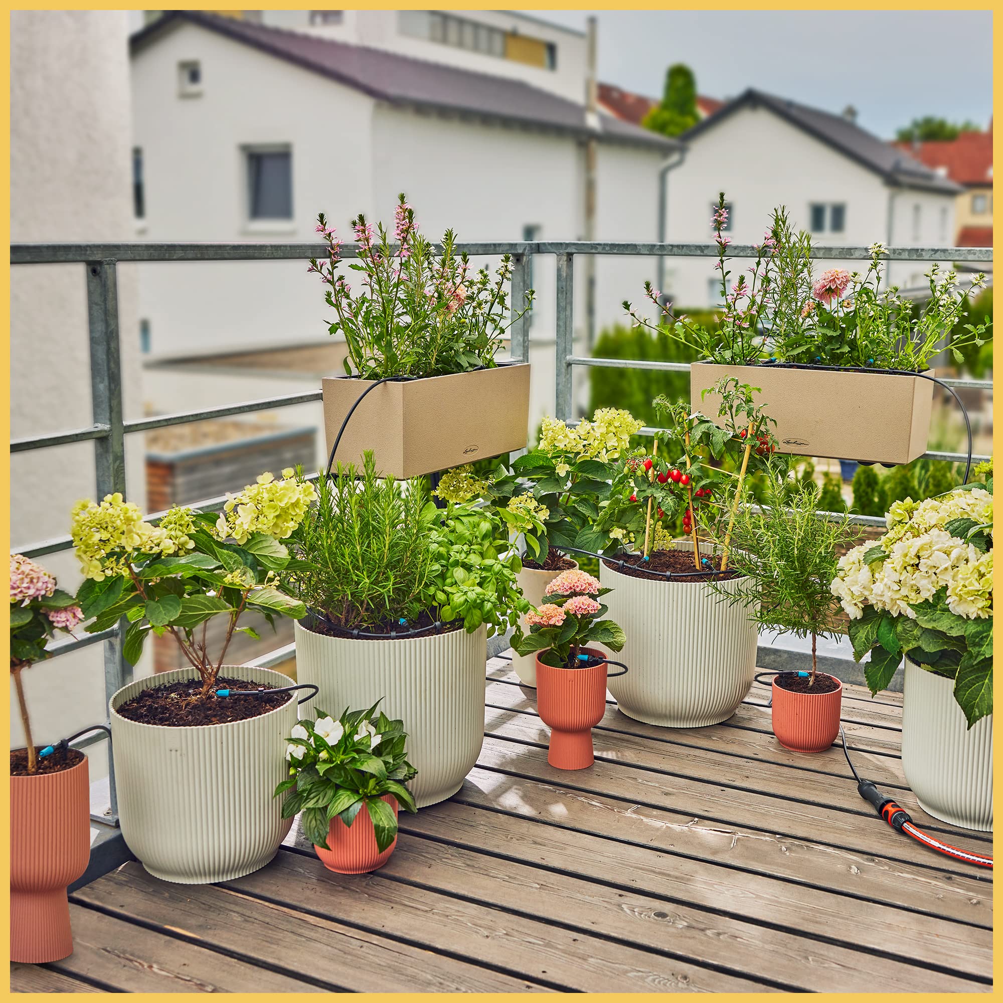 Image secondaire de Kit d'Irrigation Goutte à Goutte Gardena pour Balcon - Arrosage Économique pour 15 Plantes