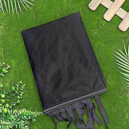 Miniatura 6 de 4 piezas de toldo con cremallera completa para marco de toldo de 10 x 10 pulgadas, pared lateral de repuesto para ventana de malla para tienda de