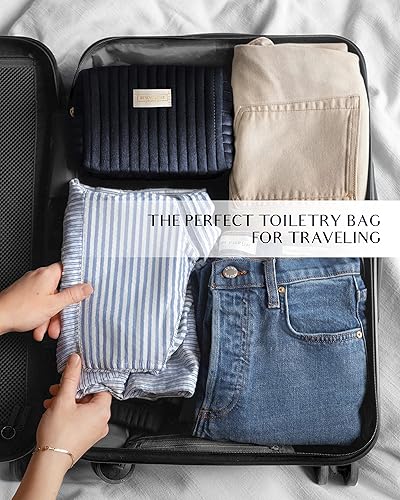 Miniatura 6 de Benevolence LA Neceser para mujer, neceser de viaje para cosméticos, maquillaje, artículos de tocador Neceser para viajes, bolsa de cosméticos,