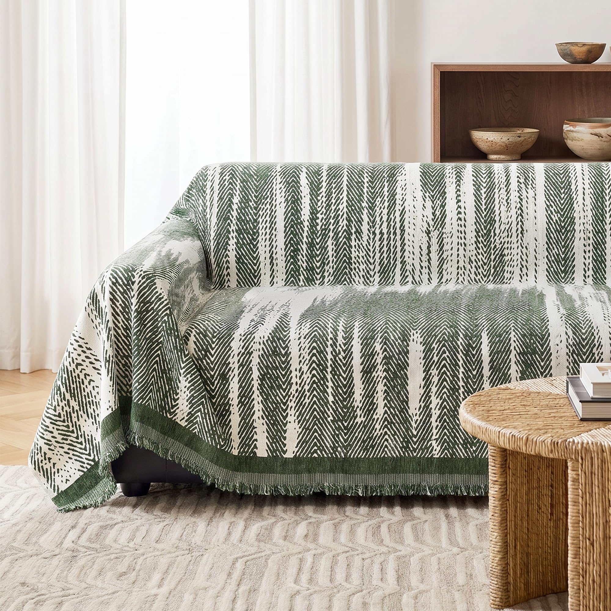 MYSKY HOME Kratzschutz für Sofa, Sofa Überzug, Sofaschutz Katze, Schonbezüge Couch, Sofa Cover