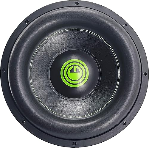 Miniatura 3 de Altavoz de audio para subwoofer de vehículo para coche, cono de papel prensado de grado competitivo de 12 pulgadas, DVC, flujo de aire avanzado,