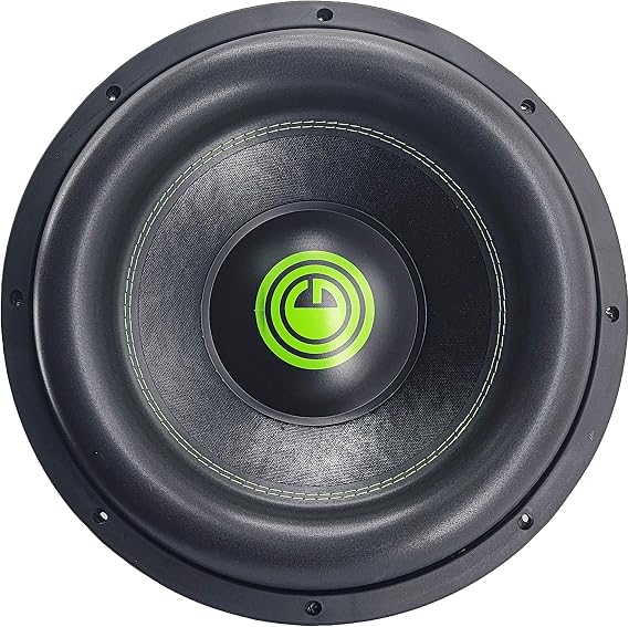 Gravity Car Vehicle Subwoofer Audio Speaker - 12 Inch Competition Grade Pressed Paper Cone, 2 Ohm DVC, Advanced Air Flow, 4800W Power for Stereo Sound System Warzone G712D2 (1 Subwoofer)
