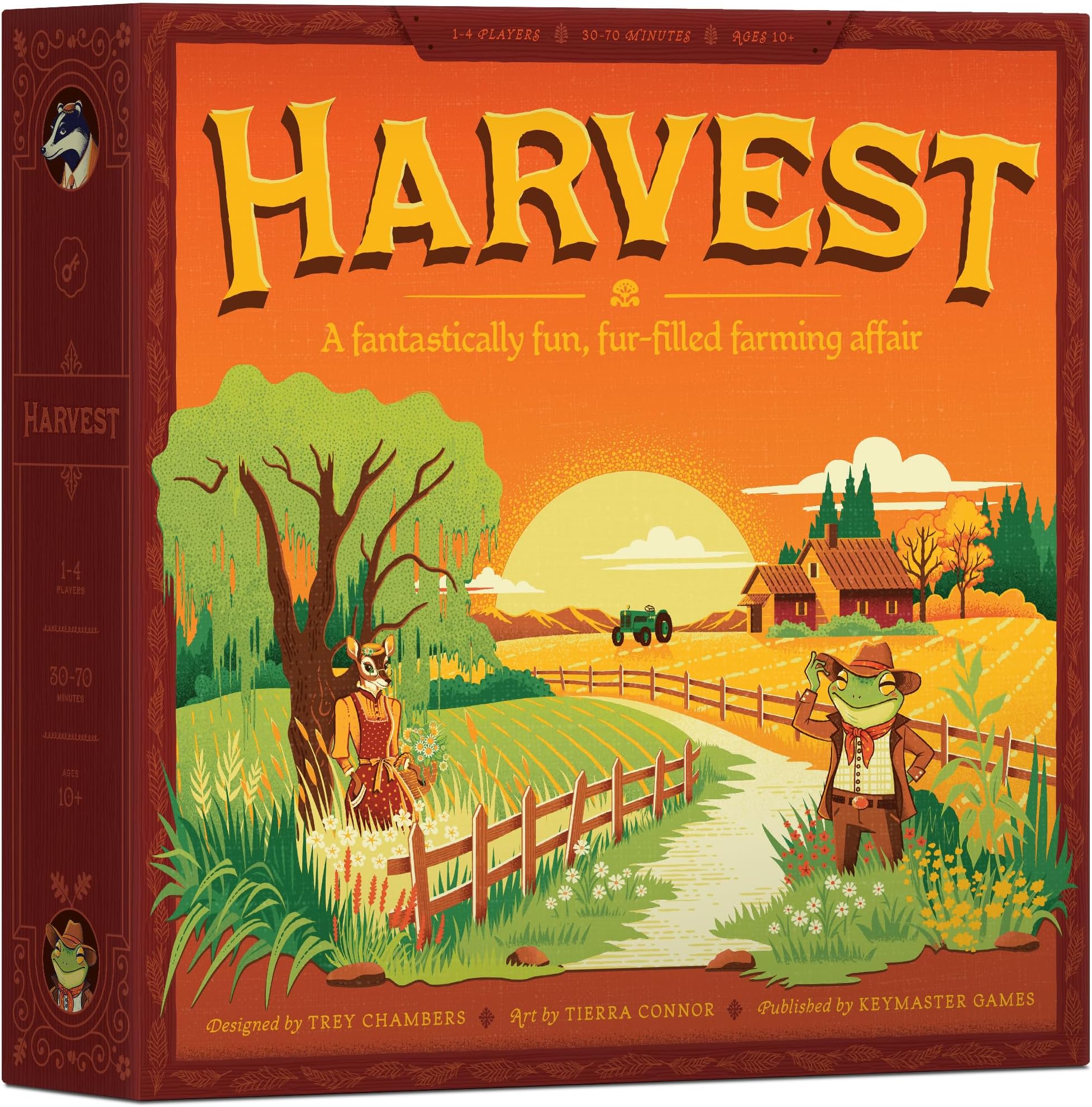 Harvest | Strategy Board Game for Adults, Families, and Couples | Cozy Farming Experience | Easy-to-Learn | Quick 60-Minute Play for Game Night or Solo Challenge