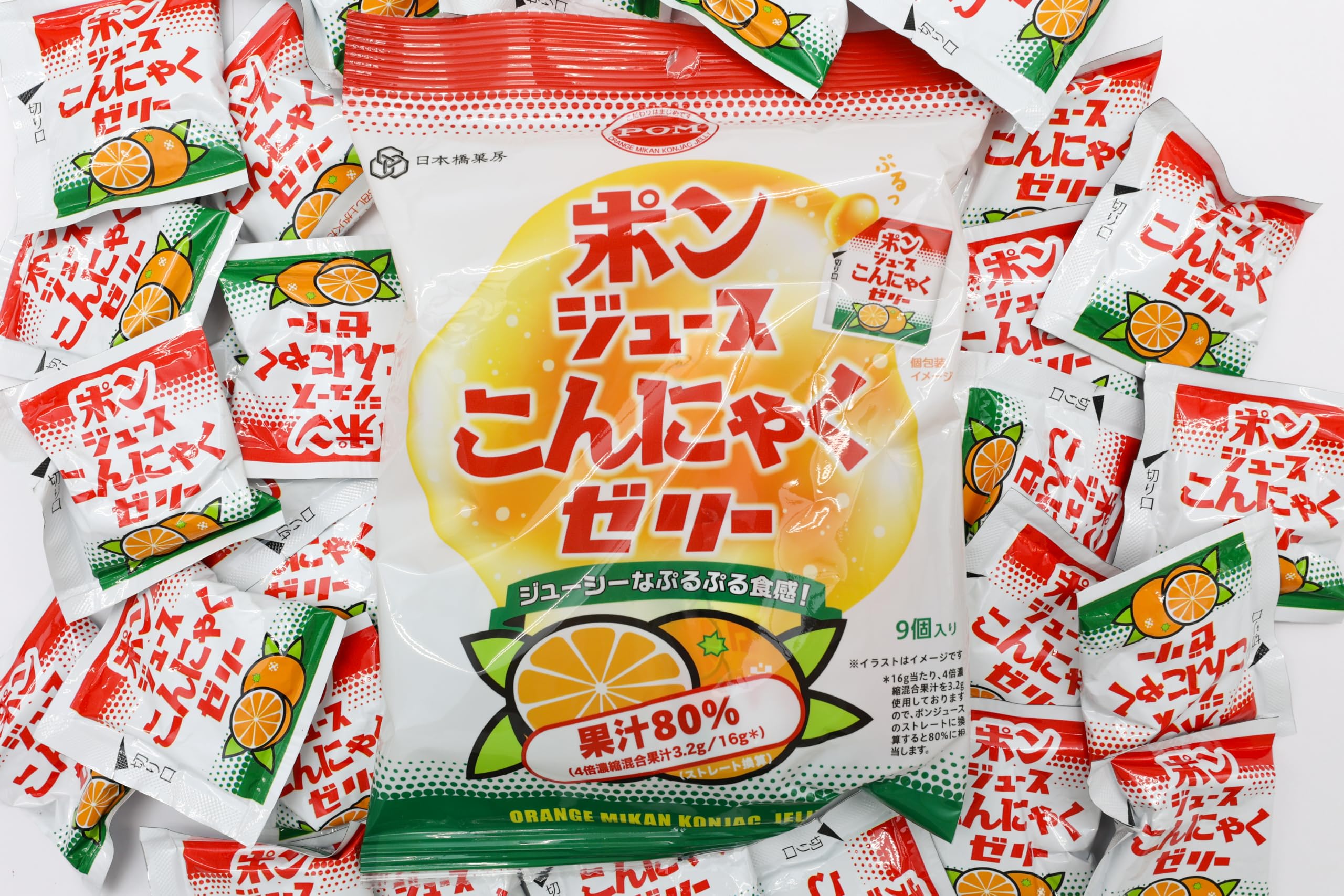 Amazon.co.jp: 国分 ポンジュースこんにゃくゼリー 144g×5袋 : 食品