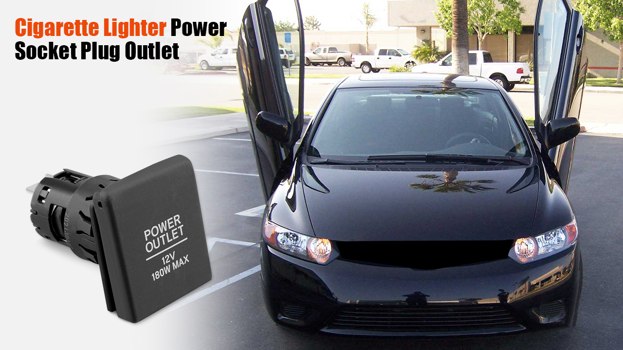 2006 honda civic cigarette lighter location Car Cigarette Lighter Fit for Honda CR-V 2018-2021 Civic 2006-2011 Accord  2018-2022 UR-V 2017-2020 Crider 2013-2022 XRV 2013-2022, Replace