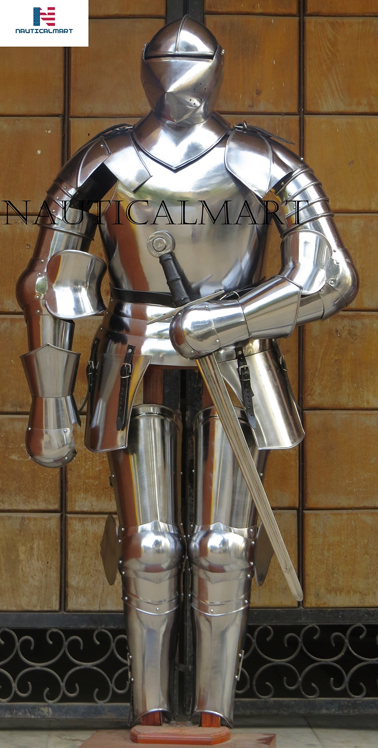 NauticalMart The Great Knight Suit of Armor 15th Century - Custom Armour Completely Wearable