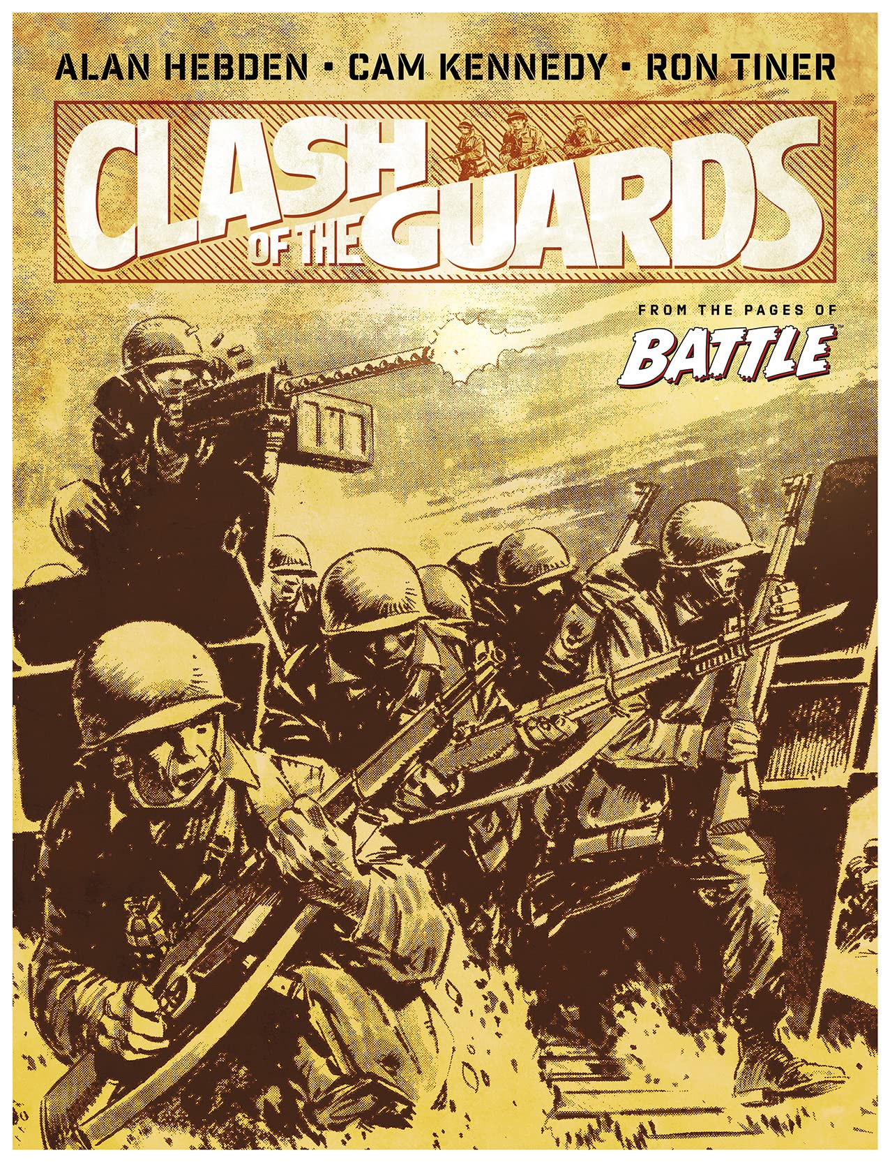 Alan Hebden Clash of the Guards Paperback Book