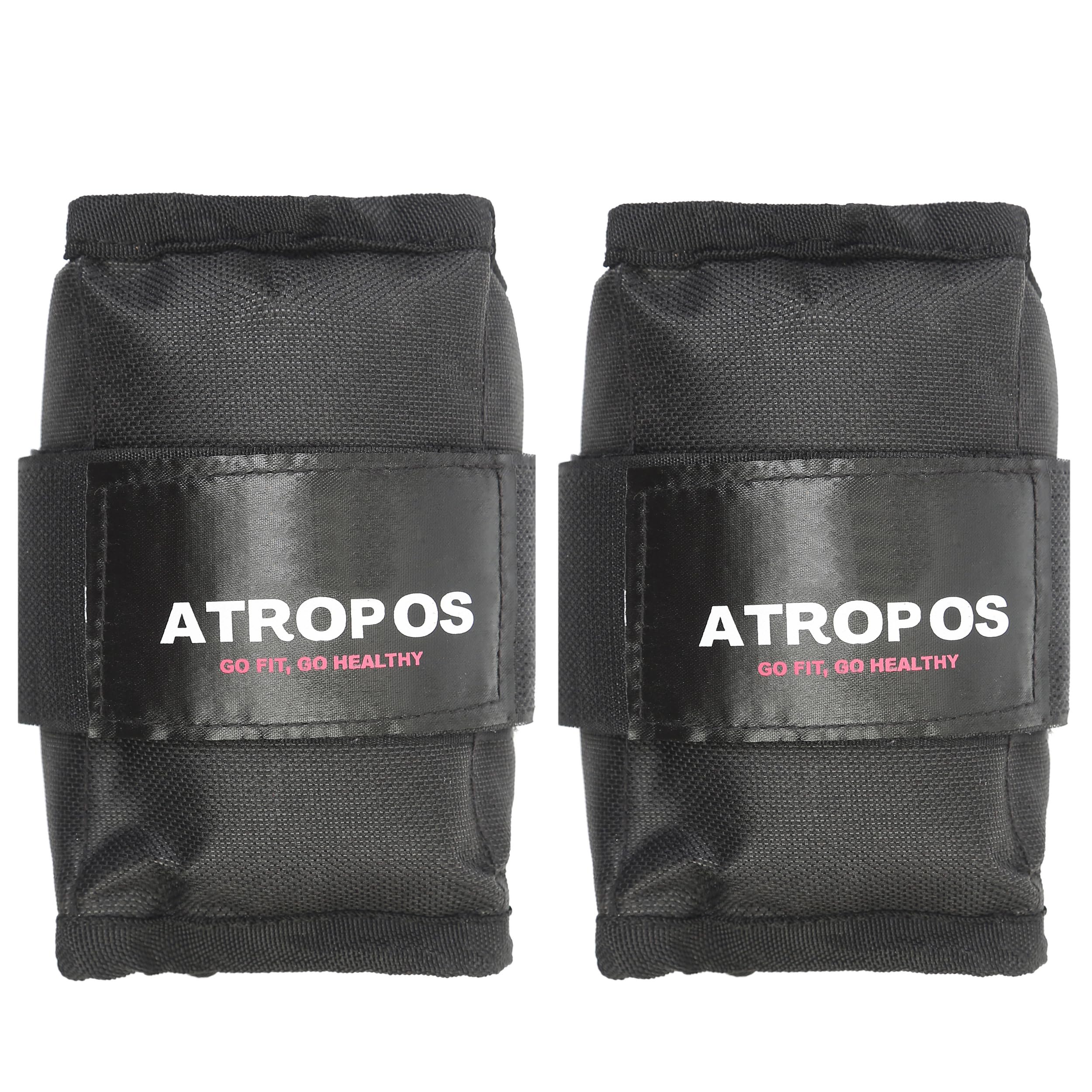 Atropos Adjustable Ankle/Wrist Weights| Ideal for Walking,Running,Jogging,Cycling,Gym & Strength Training | Easy to Use on Ankle,Wrist,Leg. ((250grm x 2 Units) =500 grm, Black) (B0C7HJ9Y4T) Amazon Price History, Amazon Price Tracker