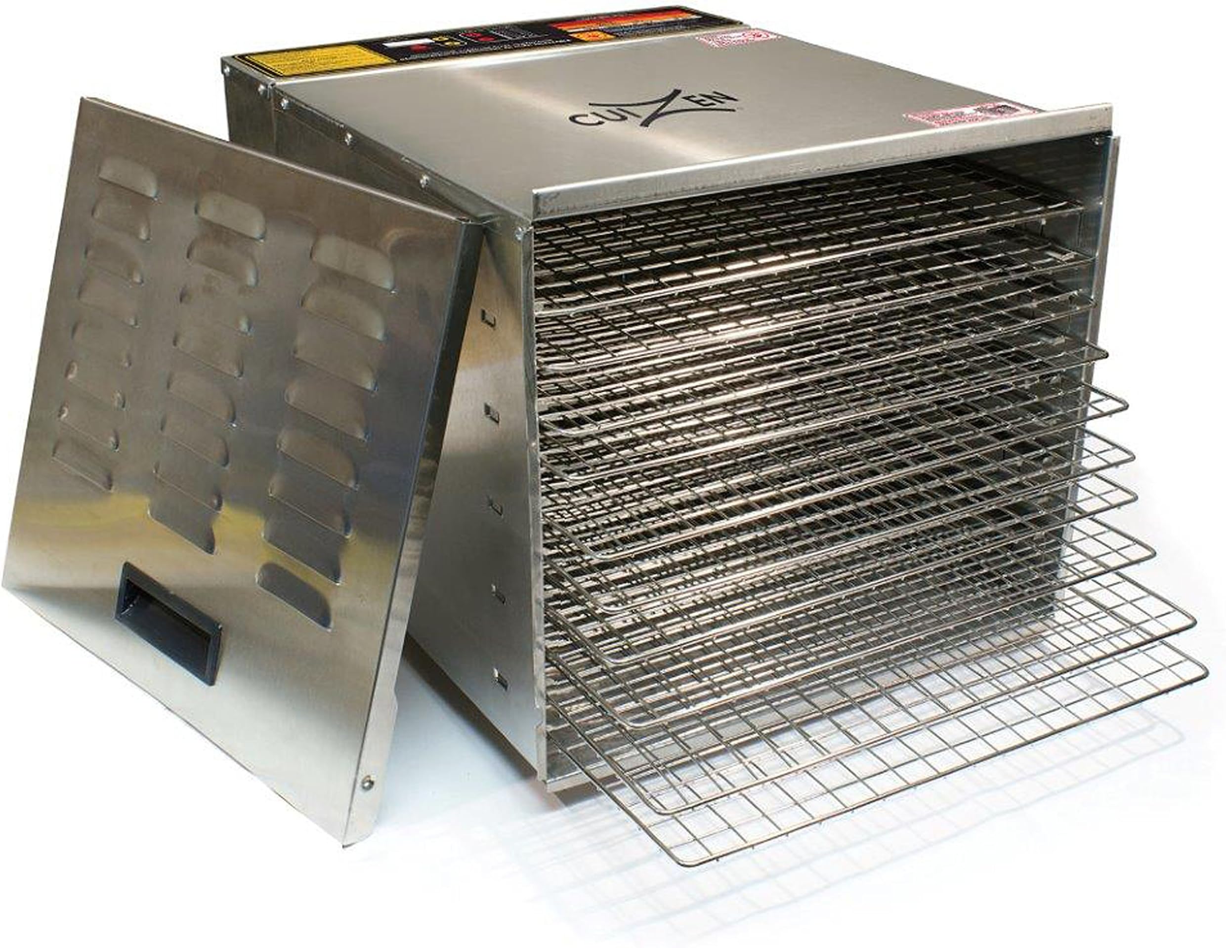 CuiZen CFD-2040CS Professional 10-Tray Stainless Steel Dehydrator