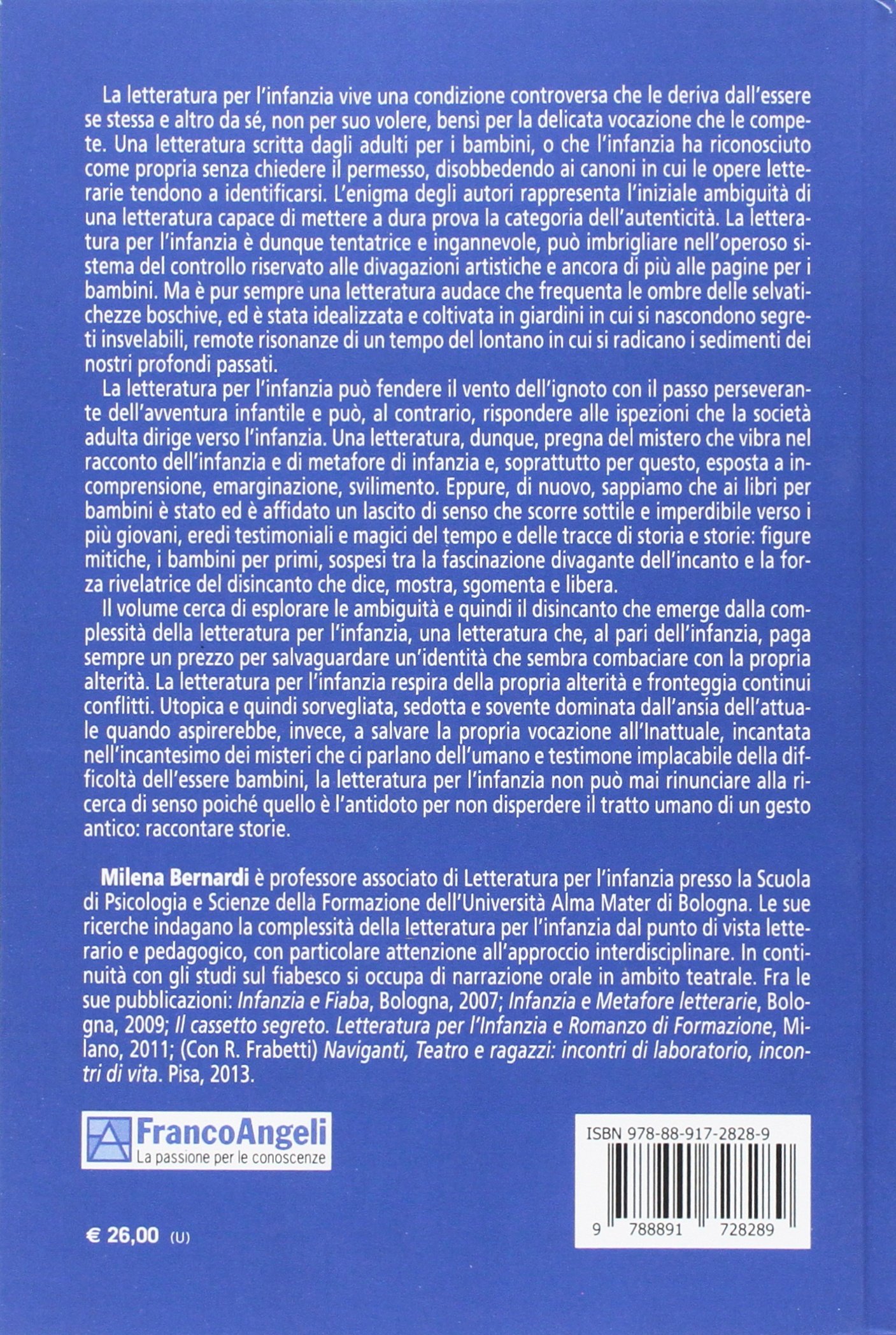 Letteratura per l'infanzia e alterità. Incanti, disincanti, ambiguità, tracce