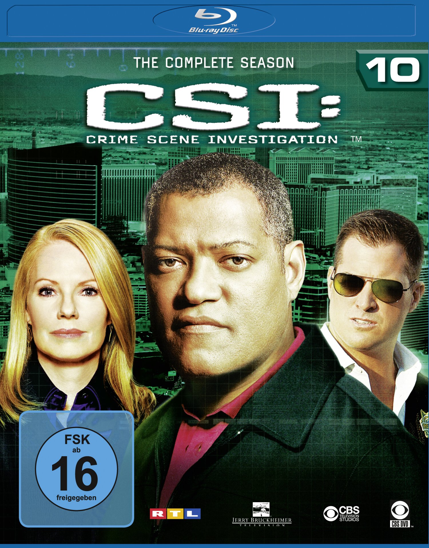 CSI: Serie completa de la Temporada 10 en formato Blu-ray de alta definición