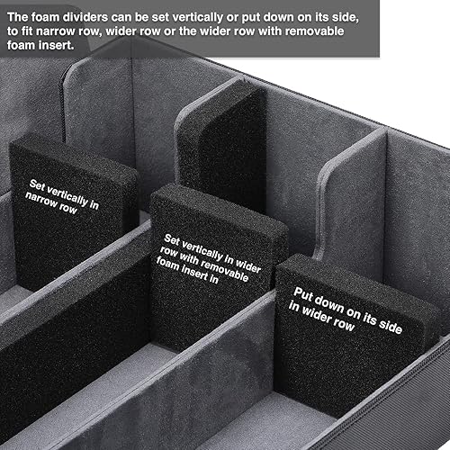 Miniatura 6 de WPGEAR Juego de fundas para cartas intercambiables, capacidad para hasta 4000 tarjetas en total, incluye caja de almacenamiento de 3 filas, 4 fundas