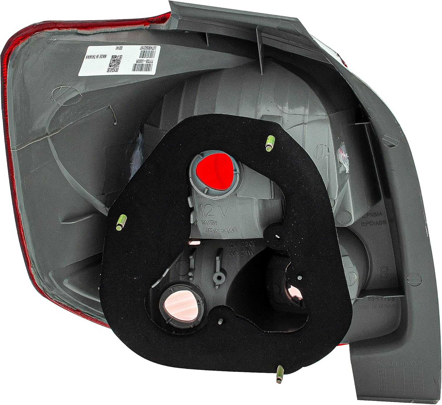 Dorman 1611221 Passenger Side Tail Light Assembly Compatible with Select Toyota Models