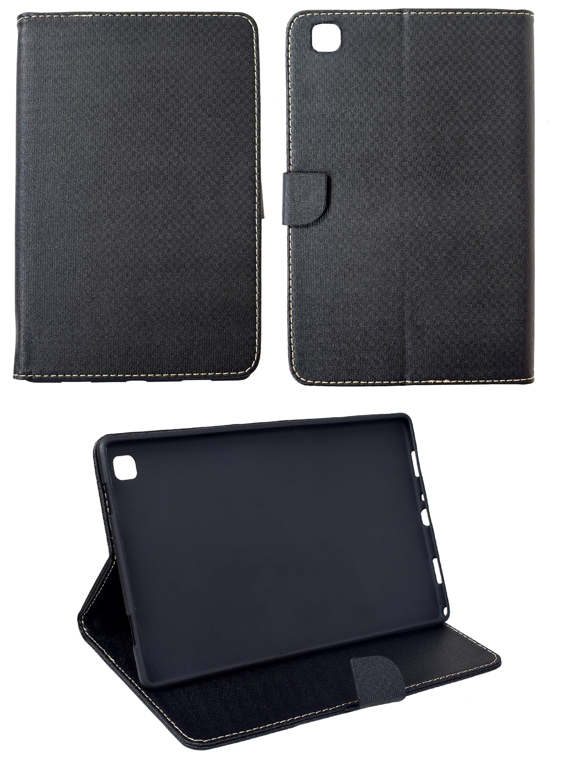 KANICT Tablet Leather Flip Case Cover Compatible for Samsung Galaxy Tab J MAX SM T285 (Black) (B06XQMLHFB) Amazon Price History, Amazon Price Tracker