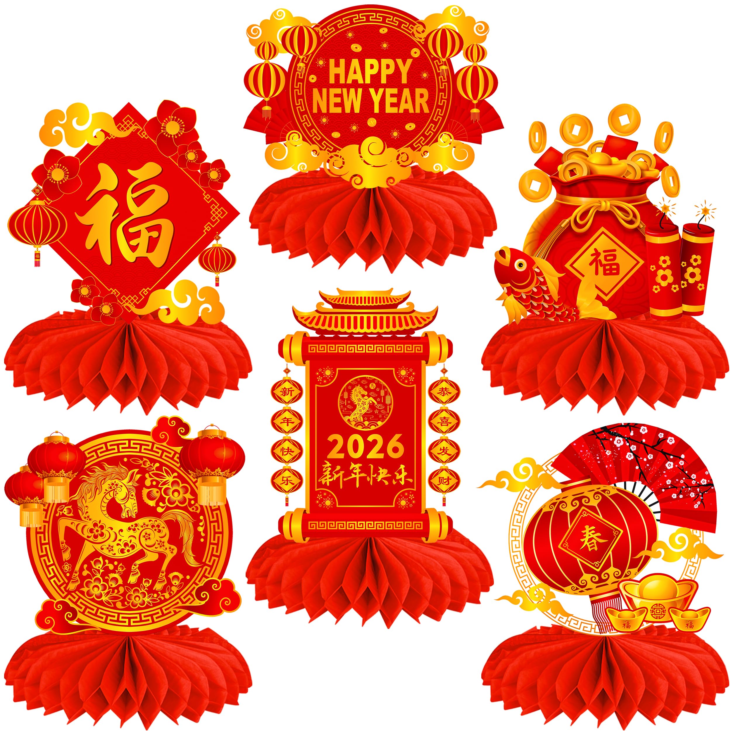 Locker.Ink | Elevate Your Festive Decor with These Lunar New Year Essentials iPartyFun Centerpieces