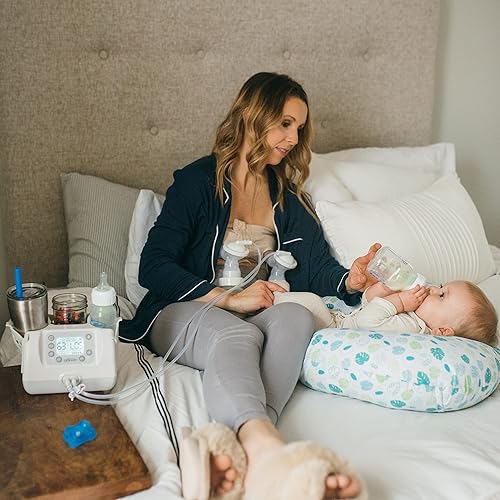 Miniatura 6 de Dr. Brown's Adaptador de biberón de cuello estrecho a ancho para extractor de leche eléctrico doble de flujo personalizado, paquete de 2