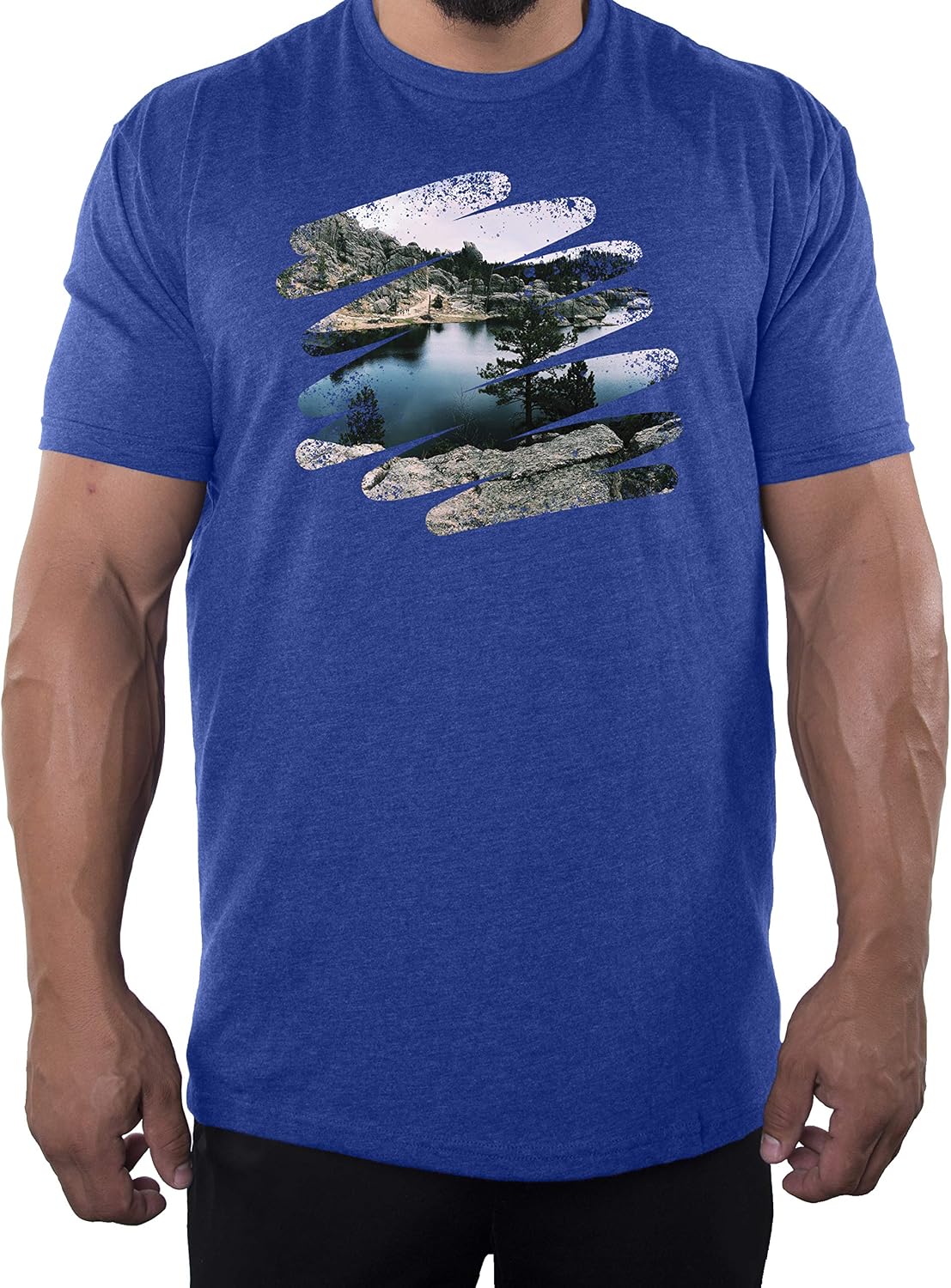 Men's Scenic Outdoor Shirt, Outdoor Life T Shirts, Nature Shirts
