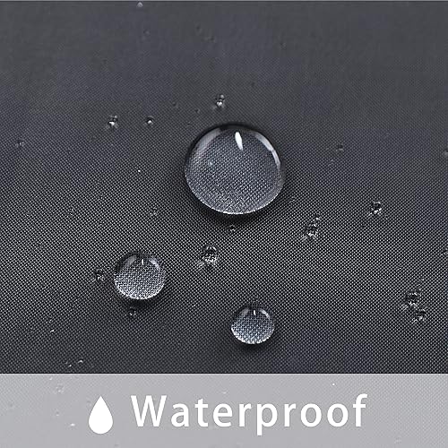 Miniatura 4 de Bonzer - Cortinas traslúcidas impermeables de interiorexterior para el patio - Cortinas de velos con ojales para sala, recámara, porche, pérgola,