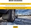 Husky Liners Guardabarros Personalizados | Ajusta para Chevrolet Colorado 2024-2026 sin Aletas de Guardabarros OEM, Cabina Tripulada | Juego Delantero y Trasero, 4 piezas Negro - 58316 3