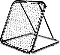 Franklin Sports Adjustable Portable Basketball Rebounder - 3x3 Multi-Sport Pass Back Trainer for Soccer, Baseball, Softball