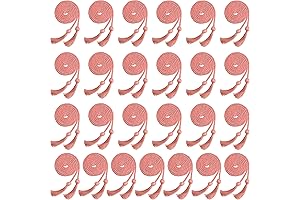 Pink Chords for Graduation Success: 25 Braided Cords with Tassels for Unforgettable Grad Ceremonies