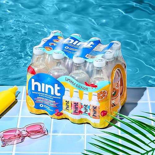 Miniatura 102 de Agua premium de esencia Hint, botellas de 16 onzas (pack de 12)