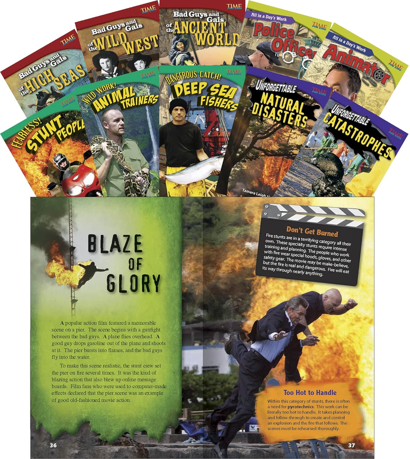 Teacher Created Materials Social Studies Guided Reading 10 Book Set
