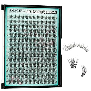 AMZGIRL Spiky Manga Fairy Lash Clusters