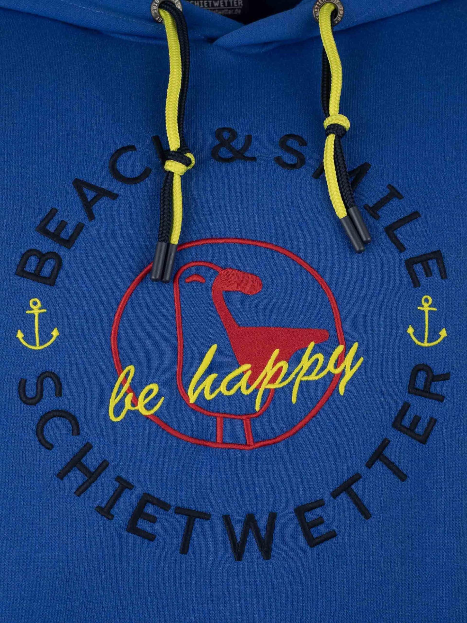 SCHIETWETTER Herren Hoodie Haifisch Klaus