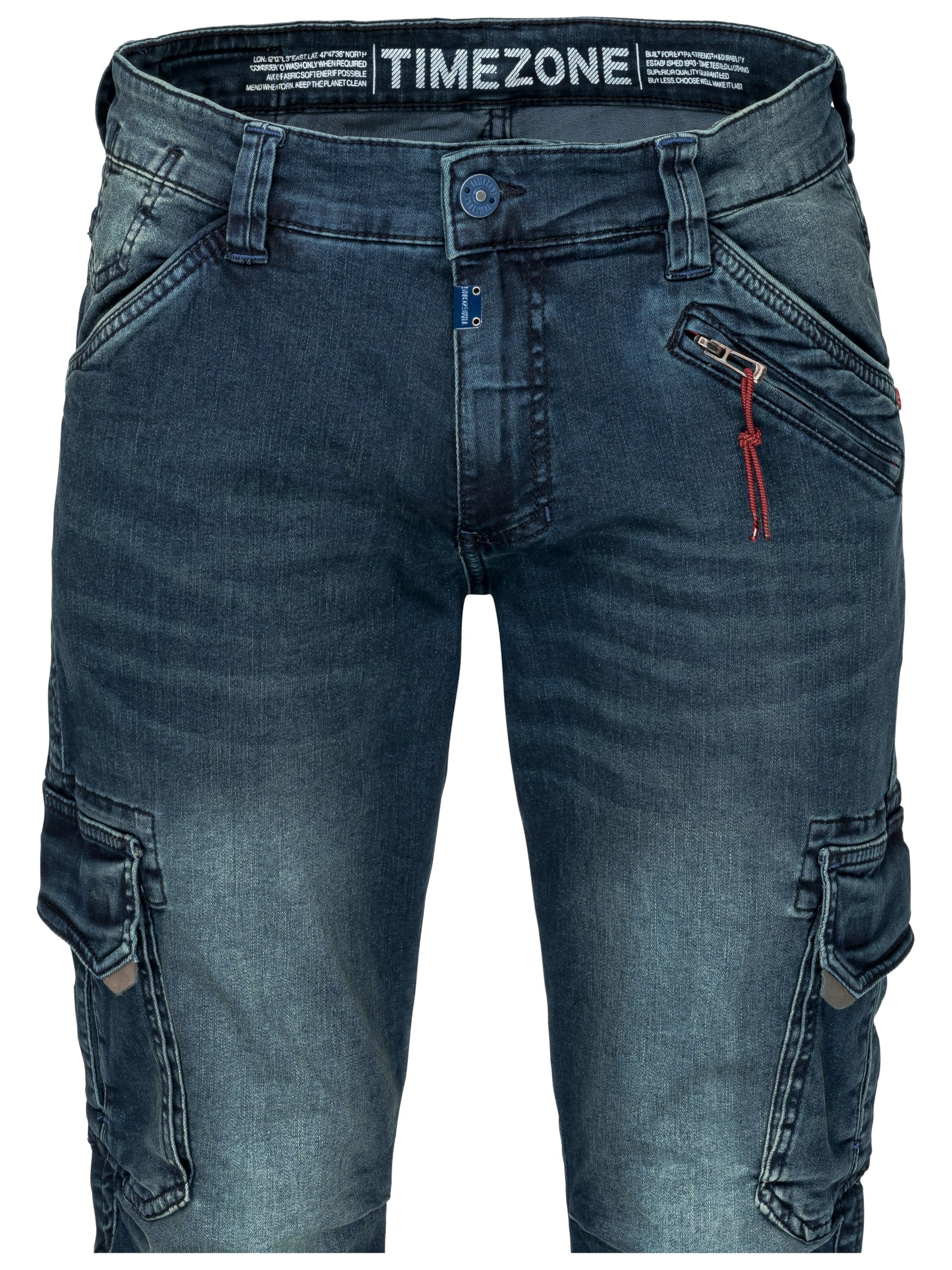 Timezone RogerTZ Roger - Pantalones cargo para hombre, informales, modernos