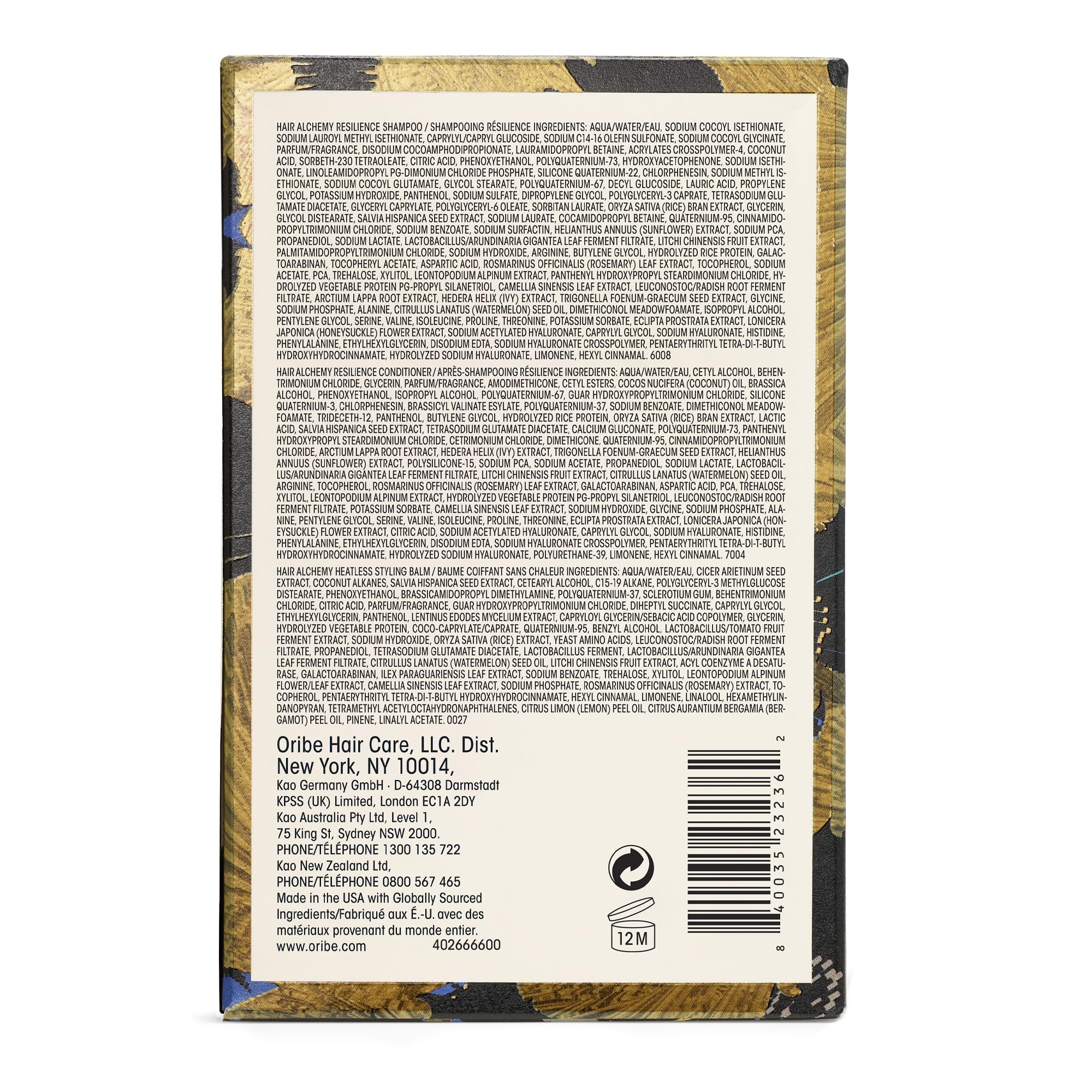 Oribe Hair Alchemy Resilience Shampoo