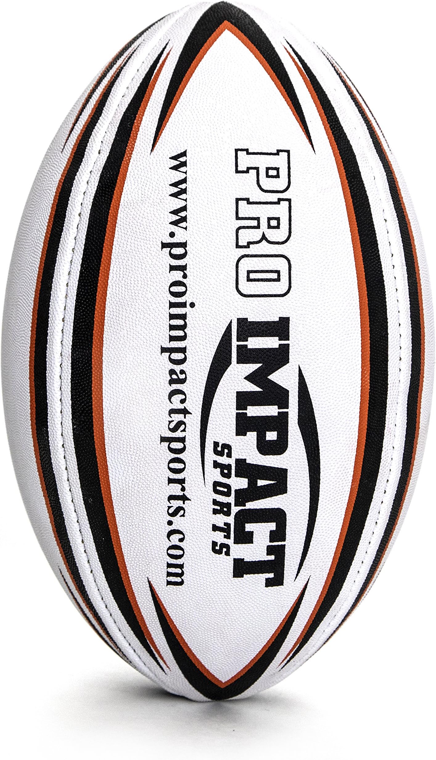 Pro Impact Training Rugby Ball - Professional Grade Ball - Ideal Toss & Kick Practice for Youth & Adult - Indoor or Outdoor Use - Size 3,4,5 Assorted Colors