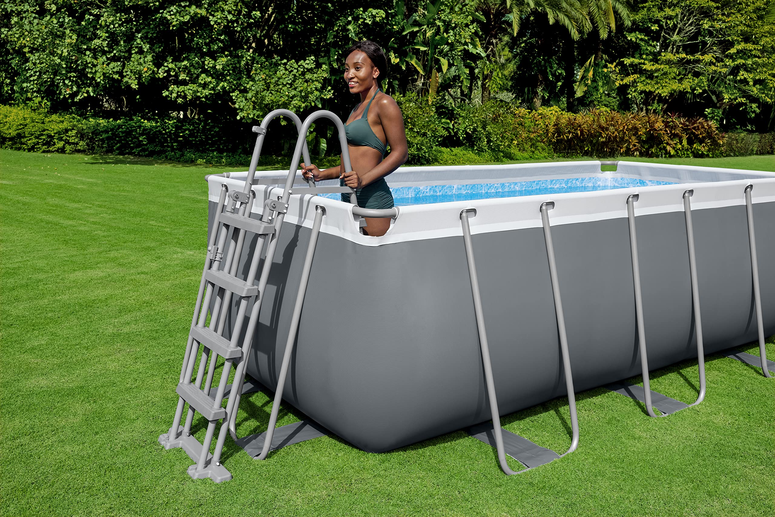 Bestway 56456-7 Set piscina fuori terra Steel Pro Max da 412x201x122 cm