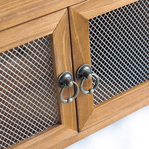 Miniatura 3 de COLLECTIVE HOME - Gabinete de almacenamiento, gabinete organizador de pared de 24 pulgadas, gabinete de baño de madera maciza con 2 puertas, ya