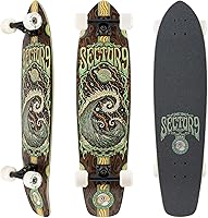 Sector 9 Ben Gravy Cosmos Strand Complete Longboard Skateboard - User-Friendly Carving Cruiser