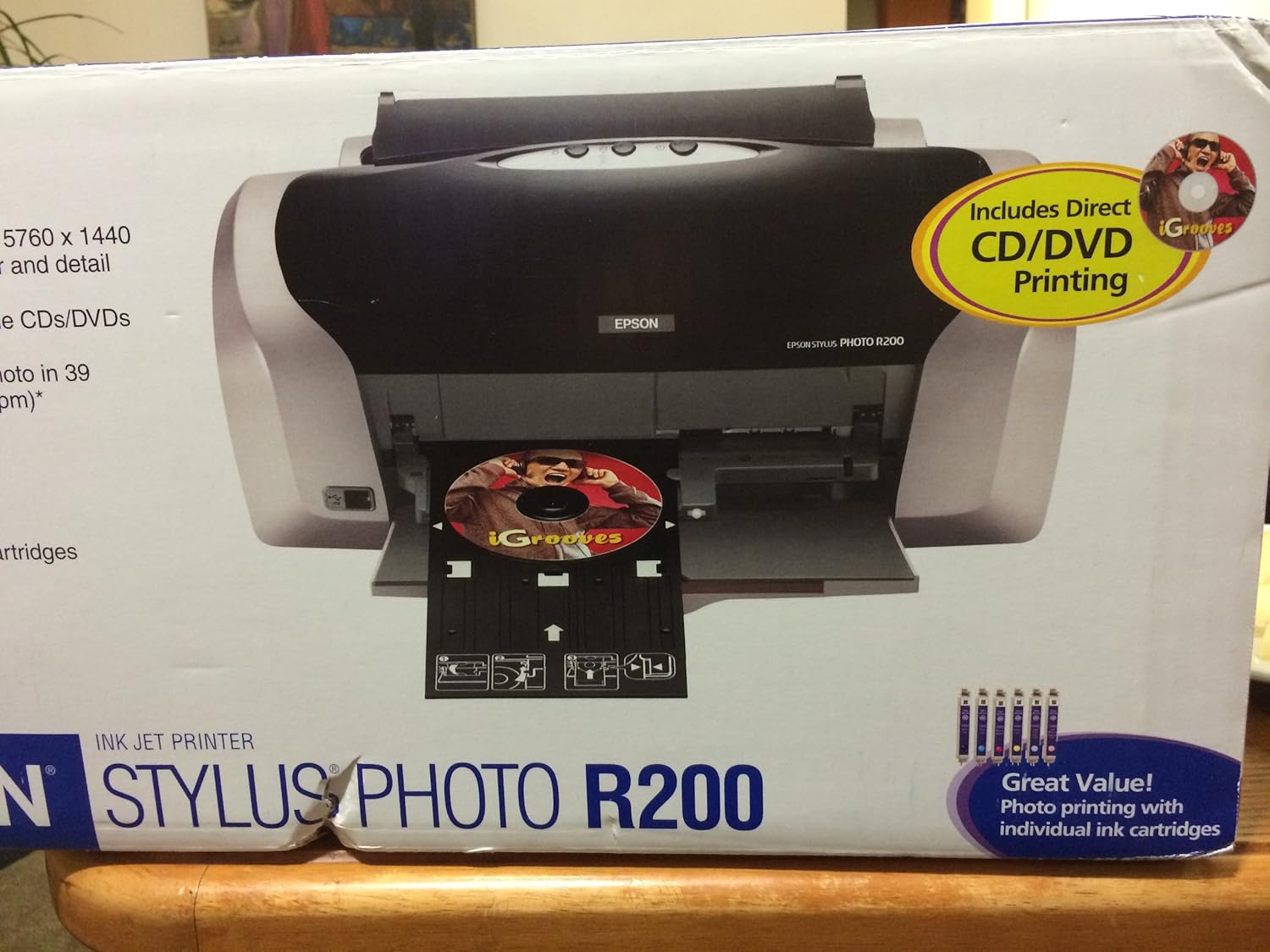 Amazon.com: Epson Stylus Photo R200 Ink Jet Printer (C11C546011 ...