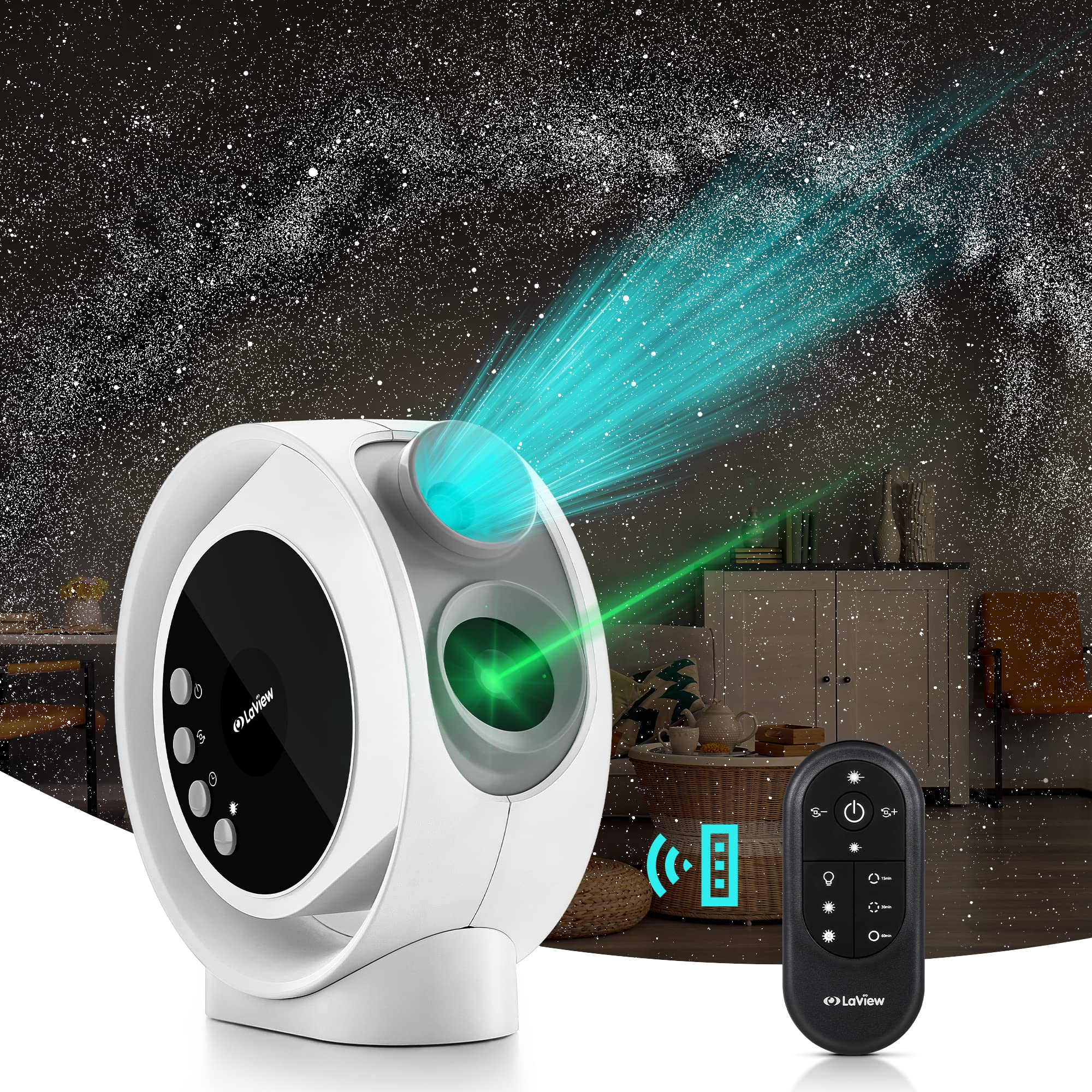 LaView Star Projector, Home Projector,LED Laser Night Light